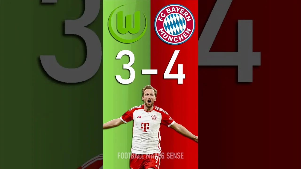 Vfl Wolfsburg vs FC Bayern München : Prédicteur de score de Bundesliga – appuyez sur pause ou capture d’écran