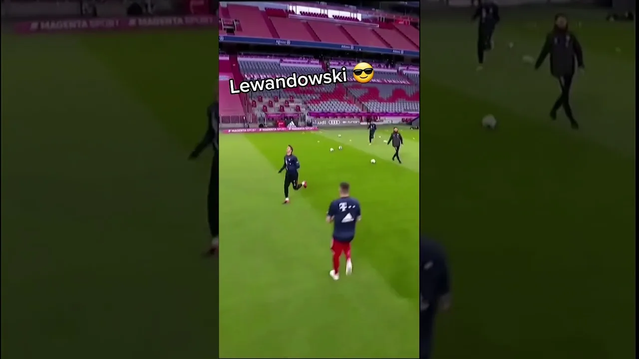 Maîtriser la première touche avec la précision #Lewandowski #bundesliga #fcbayern