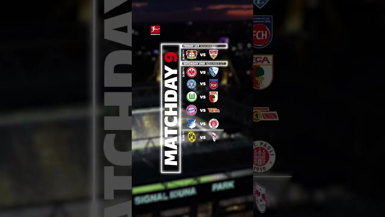 Match du week-end #bundesliga #football #weekend #shortsvideo #viralshorts