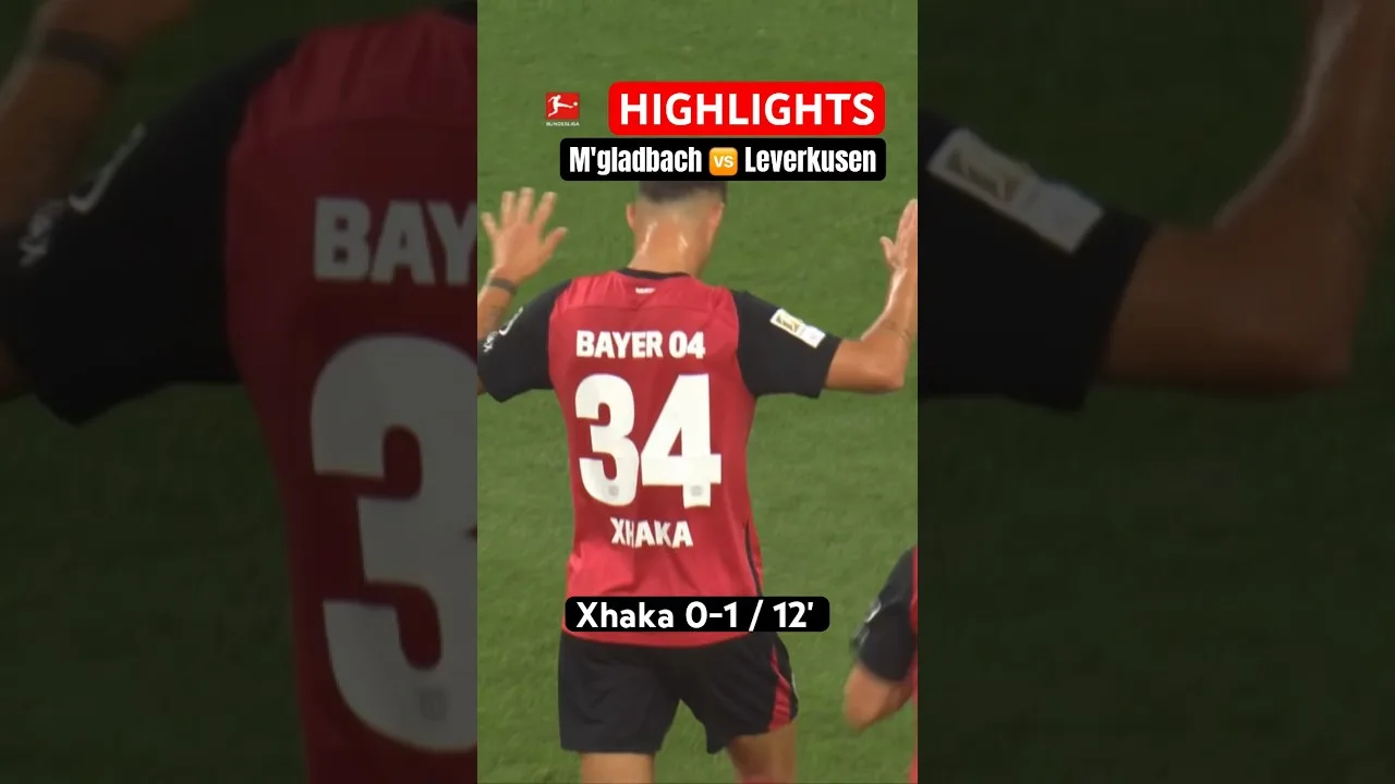 WIRTZ à 90’+11 🥵 | TEMPS FORTS ⚽️ Borussia M’gladbach 🆚 Bayer 04 Leverkusen