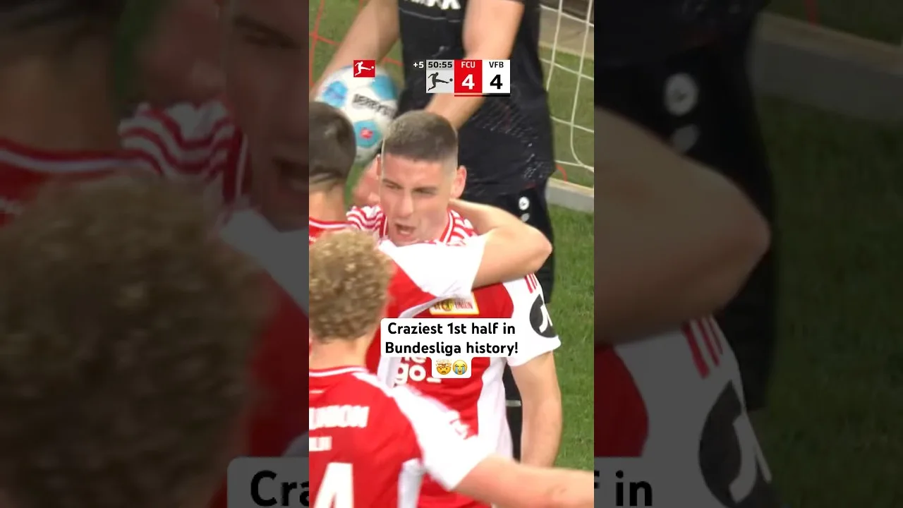 8 buts !! 4️⃣-4️⃣ en 1ère moitié! 🤯⚽️⚽️⚽️⚽️