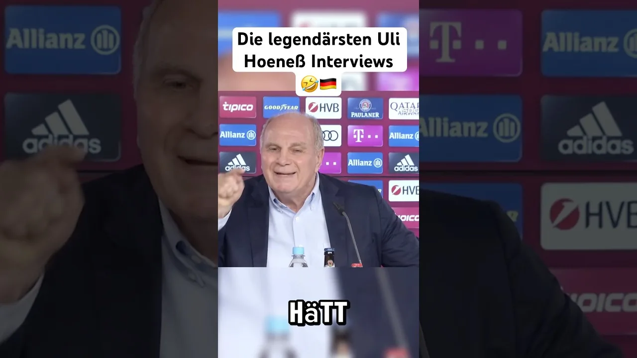 Die legendärsten Uli Hoeneß Interviews 🤣🇩🇪 #hoeness #fcbayern #fcb #bundesliga #fussball