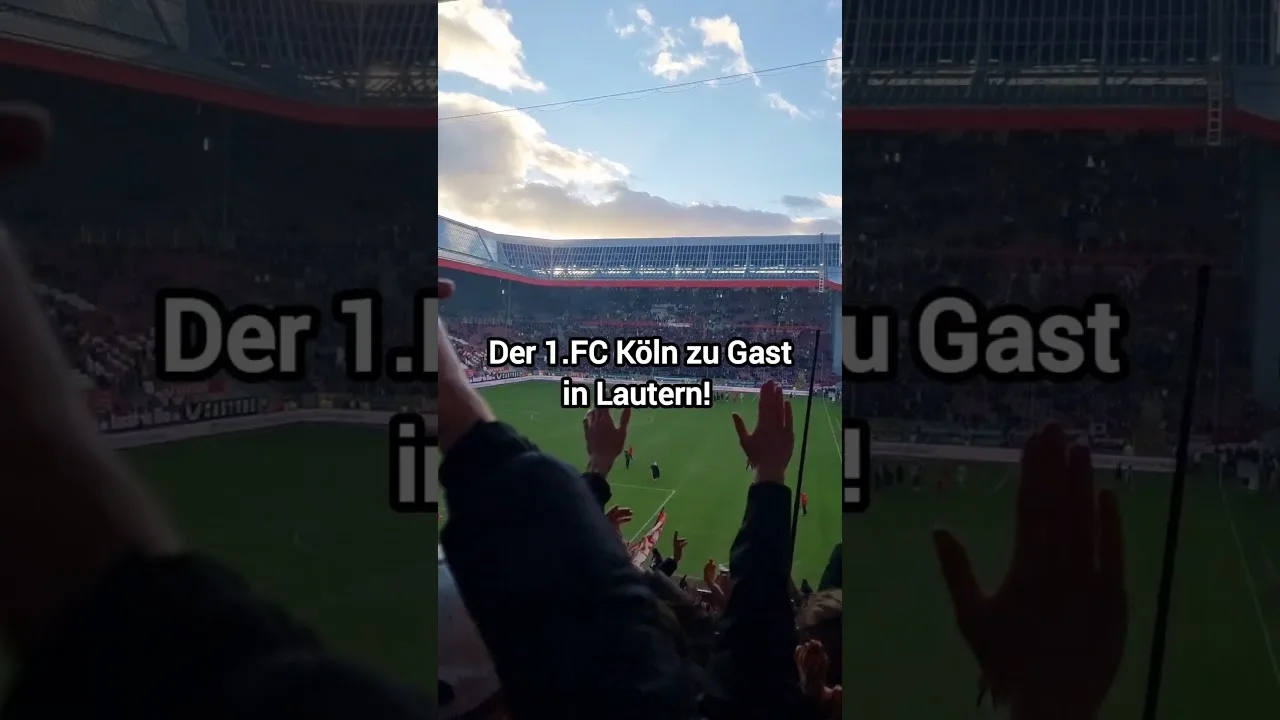 Fans des 1.FC Köln gegen Kaiserslautern #lautern #bundesliga #ultras #betze #ljubicic #pyro #stadium