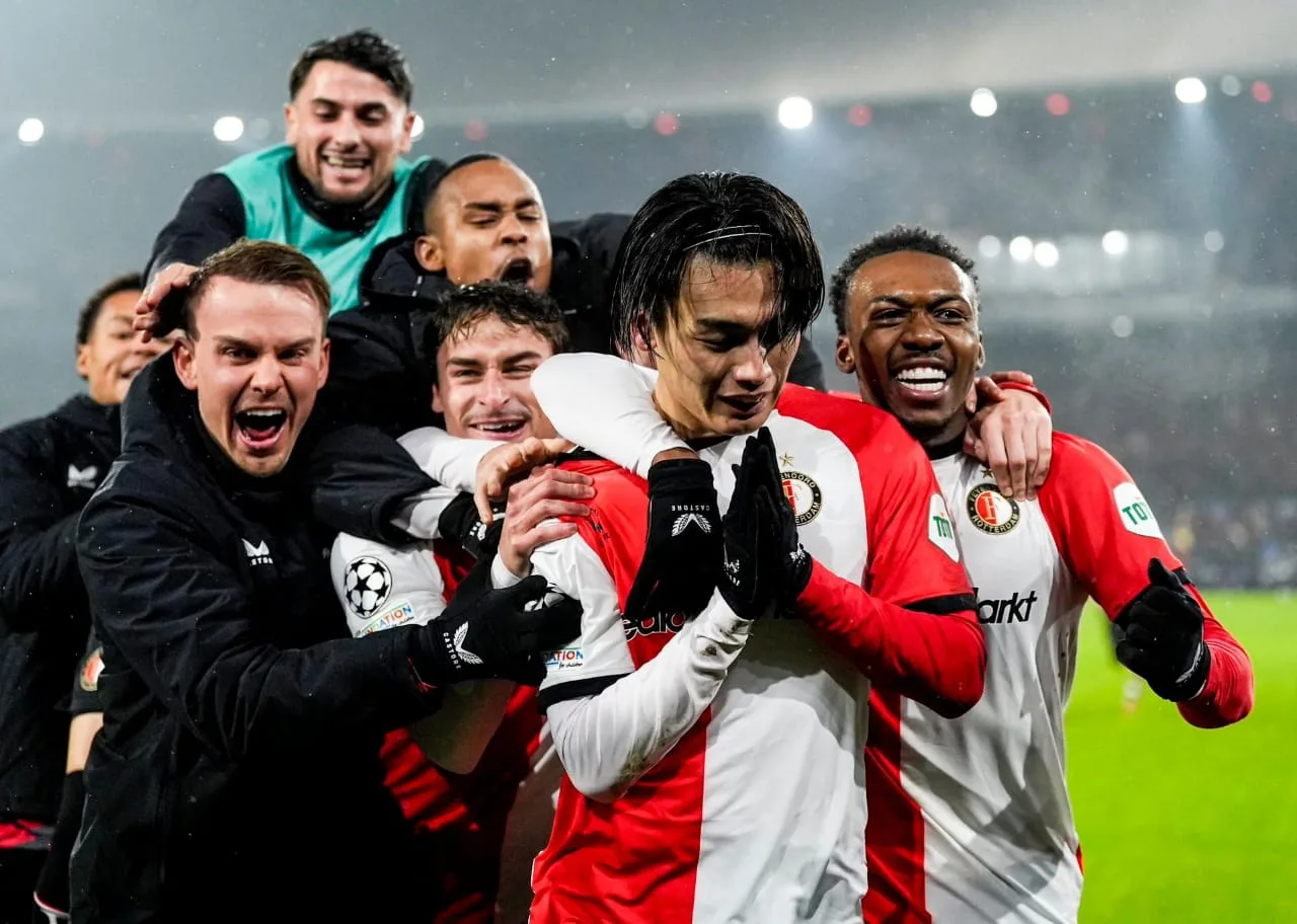 Feyenoord a battu le Bayern Munich 3-0 en Ligue des Champions