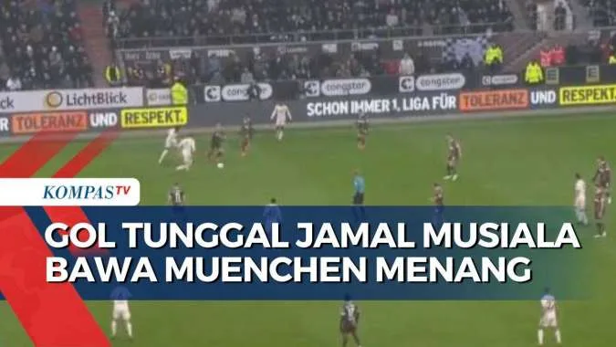St Pauli contre Bayern Munich, le but de Jamal Musiala donne l’avantage au Bayern 1-0