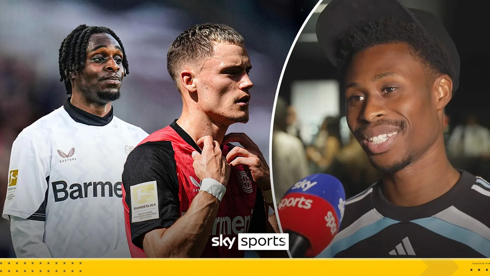 Nathan Tella de Bayer Leverkusen sur ce que Liverpool peut attendre de Frimpong et Wirtz