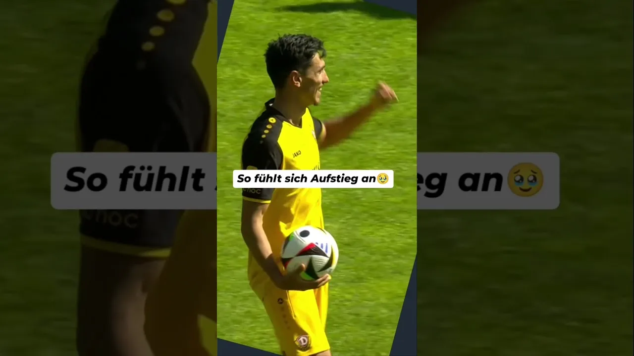 Dynamo Dresden steigt in die 2. Bundesliga auf #fussball #dritteliga #bundesliga2 #dresden #sgd1953