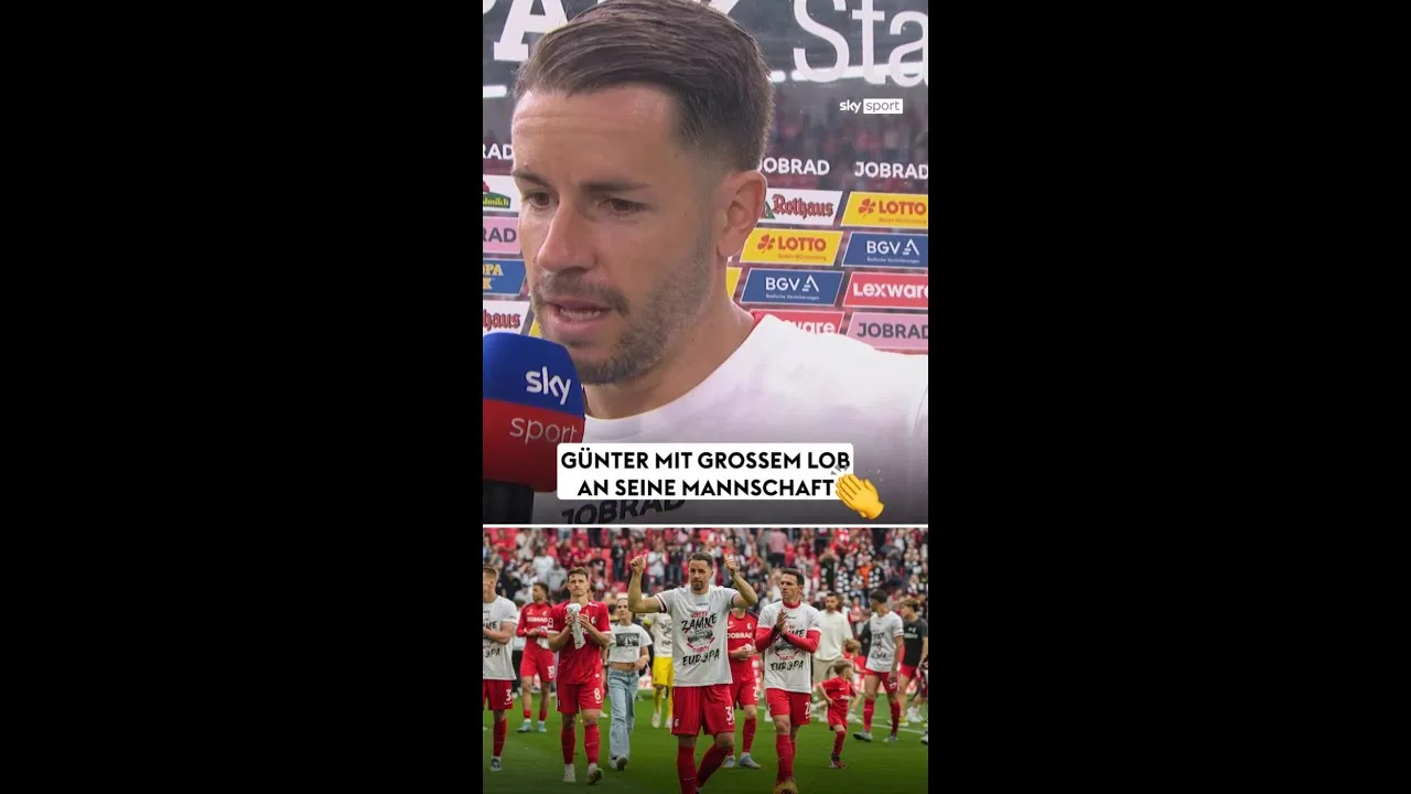 Günter loue l’équipe