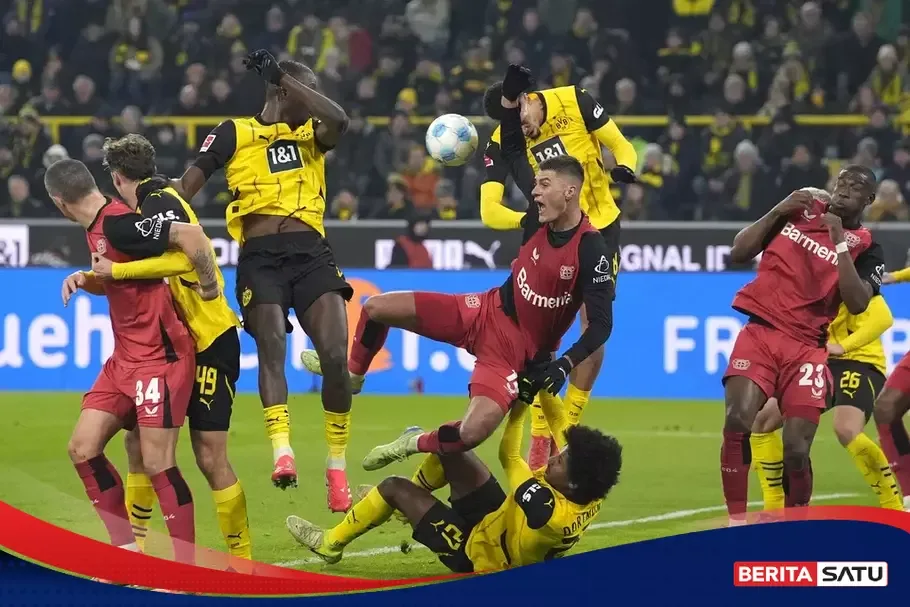 En battant Dortmund, le Bayer Leverkusen approche le Bayern Munich en tête du classement