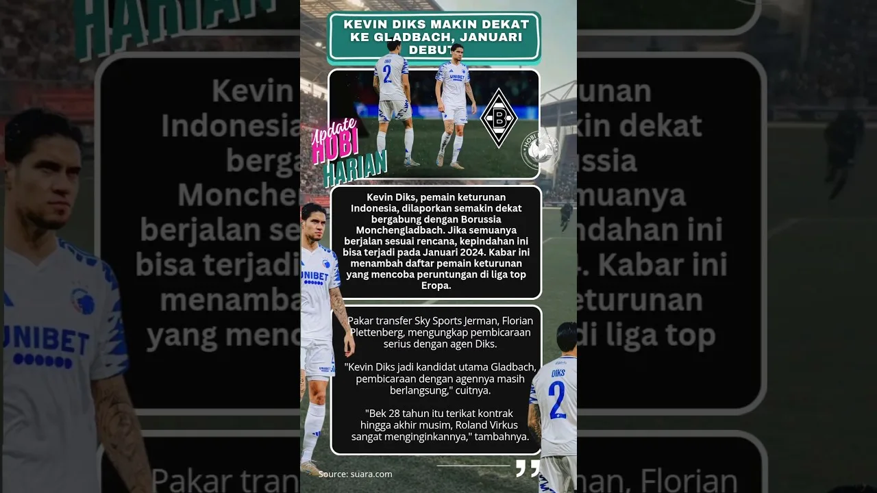 Kevin Diks se rapproche de Gladbach, débuts en janvier ? #kevindiks #bundesliga #dailyhobbies #nationalteam