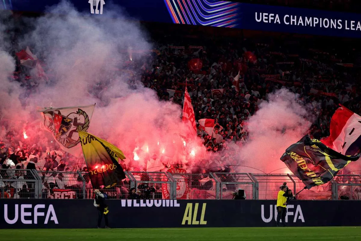 Le match de Dortmund Barcelone-Borussia, catalogué comme un « match à haut risque ».