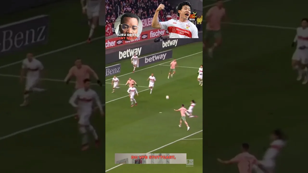Le sauvetage spectaculaire de Wataru Endo #football #Stuttgart #bundesliga #Endo #wataru