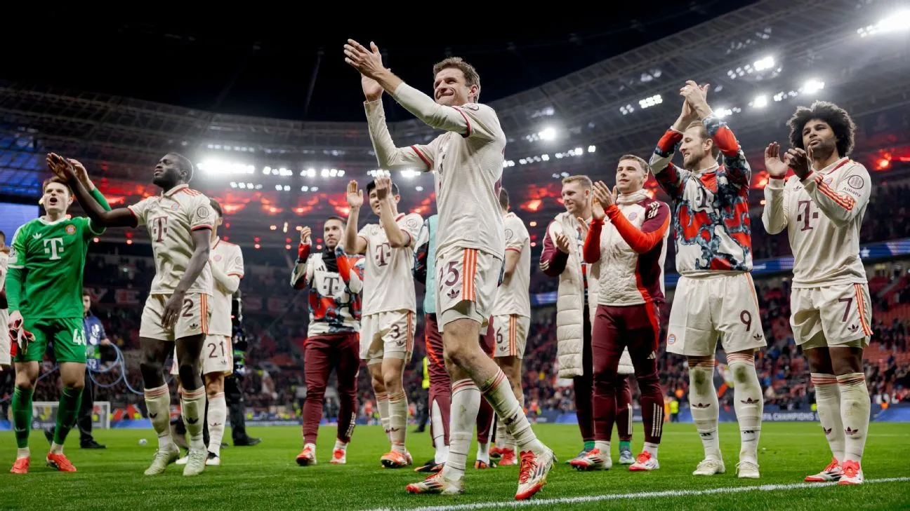 Ne négligez pas le Bayern, qui pourrait gagner Bundesliga, Ligue des champions