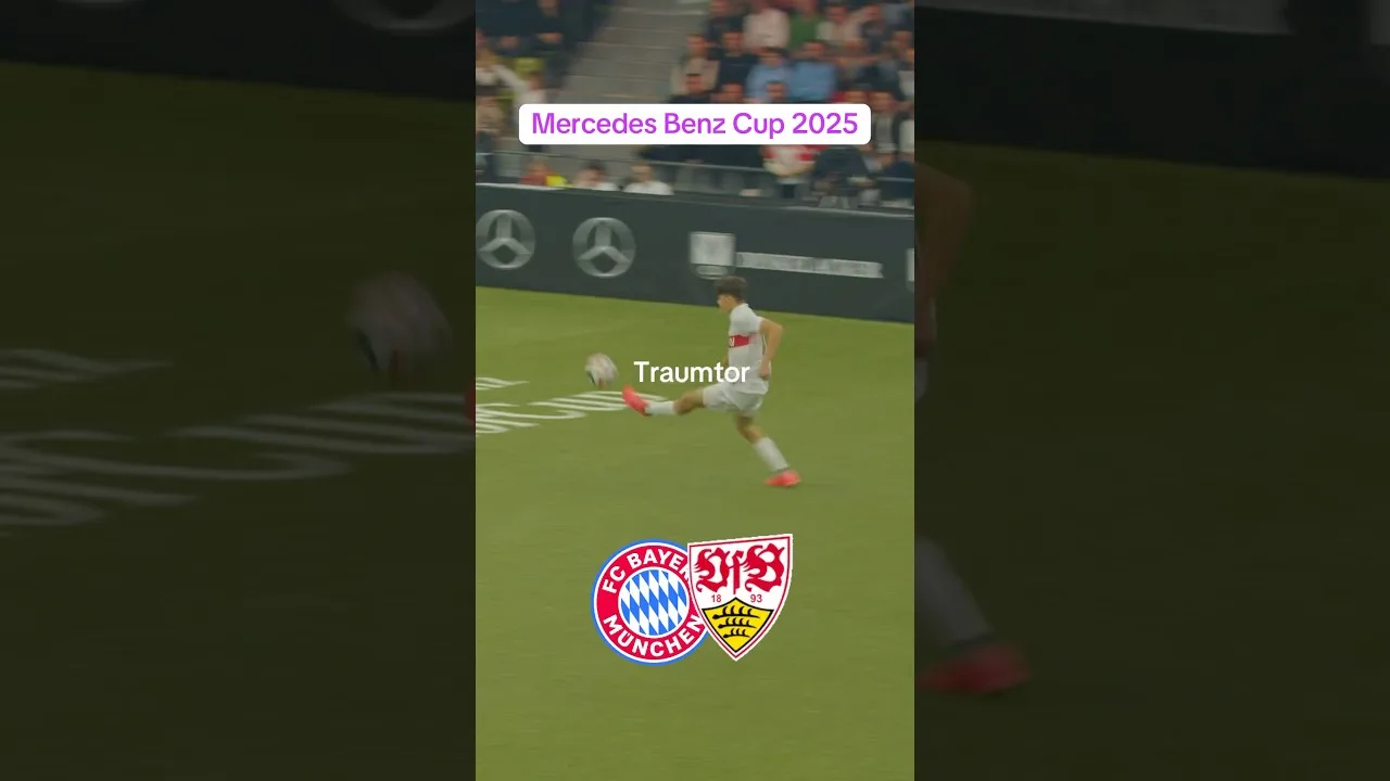 Mercedes Benz Cup 2025 VfB Stuttgart vs Fc Bayern München #bundesliga #vfbstuttgart #fcbayern #goal