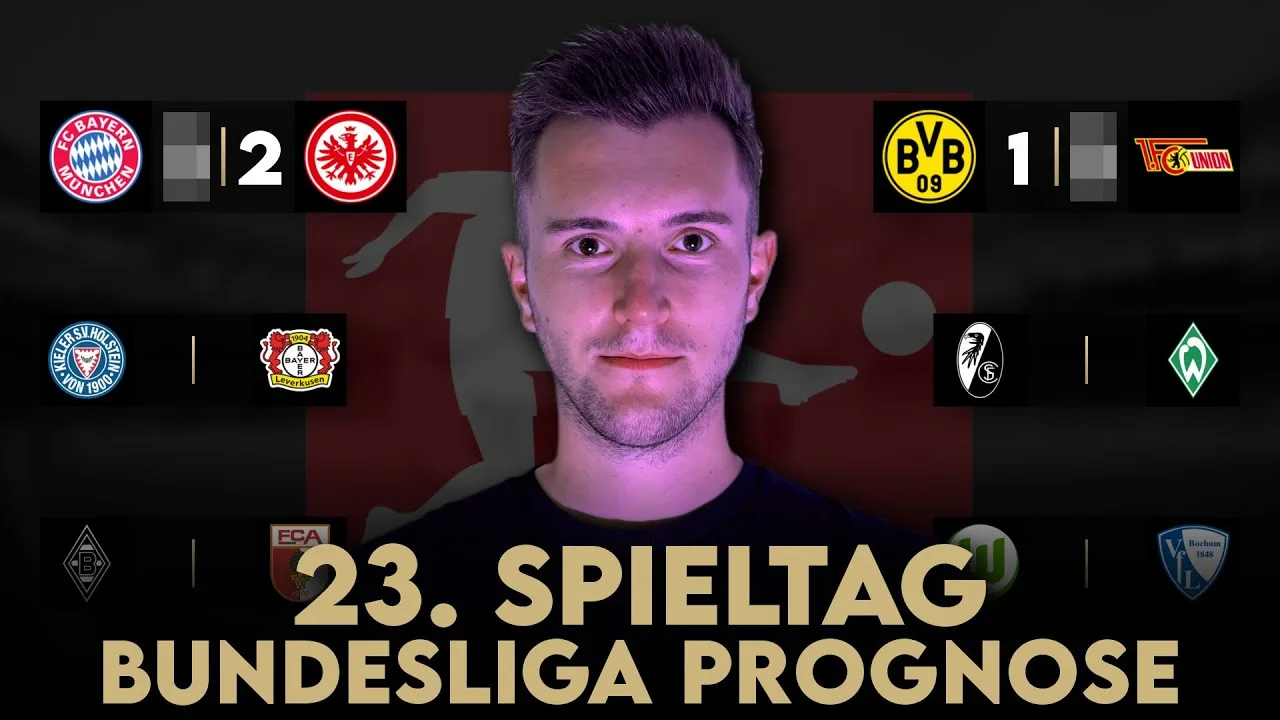 Bundesliga Prévisions | 23. Conseils et aperçu de la journée | 2024/25