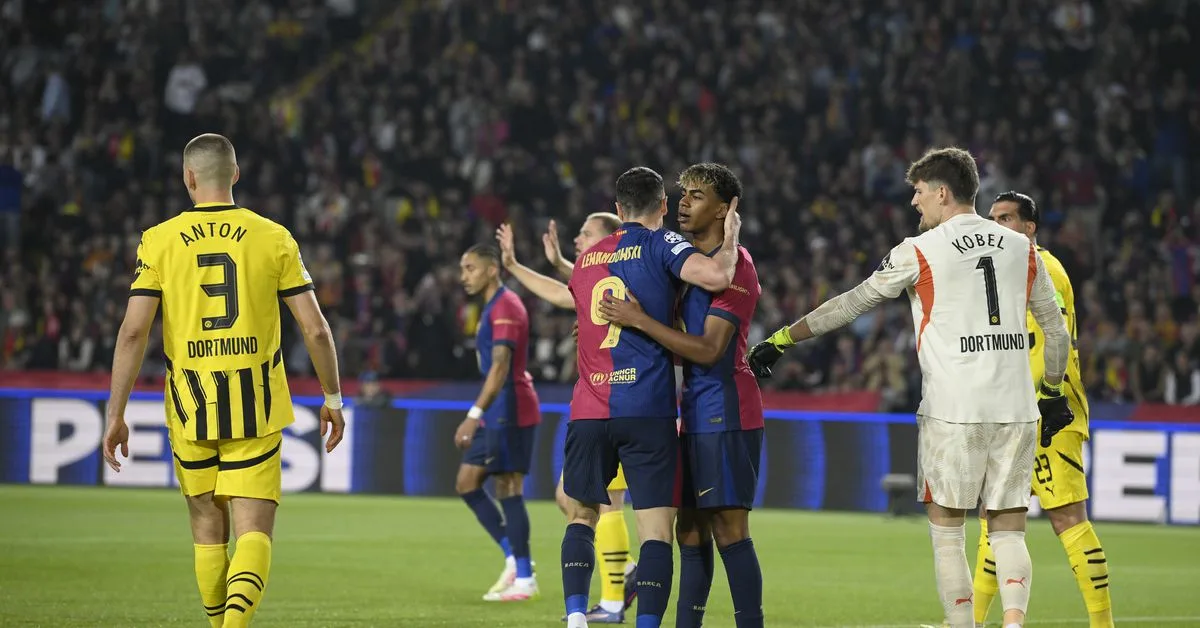 Barcelone vs Borussia Dortmund, Ligue des champions: score final 4-0, le Barça fait un énorme pas vers les demi-finales avec une victoire à domicile dominante