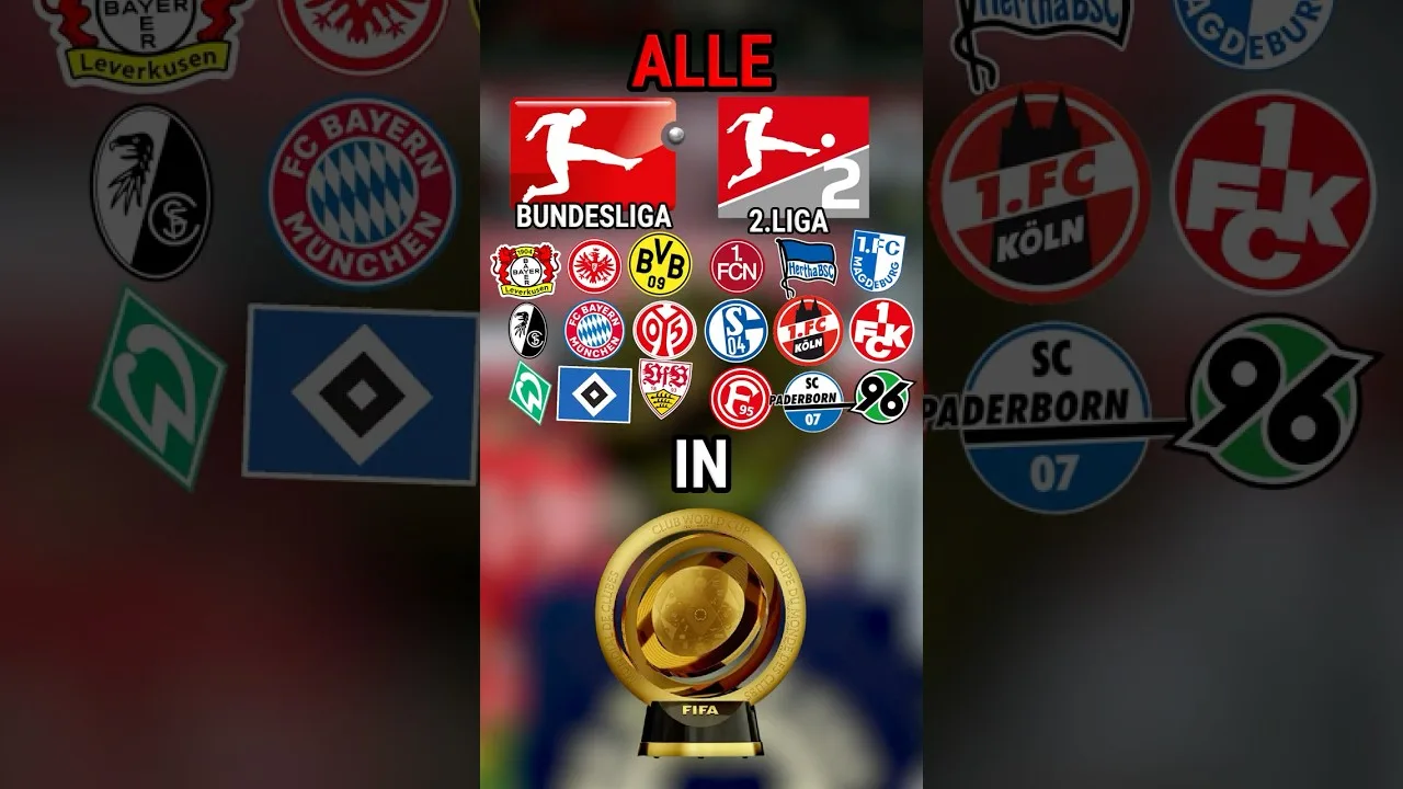 Coupe du monde du club uniquement avec Bundesliga et les 2e équipes de ligue – qui obtient le titre? 🏆⚽