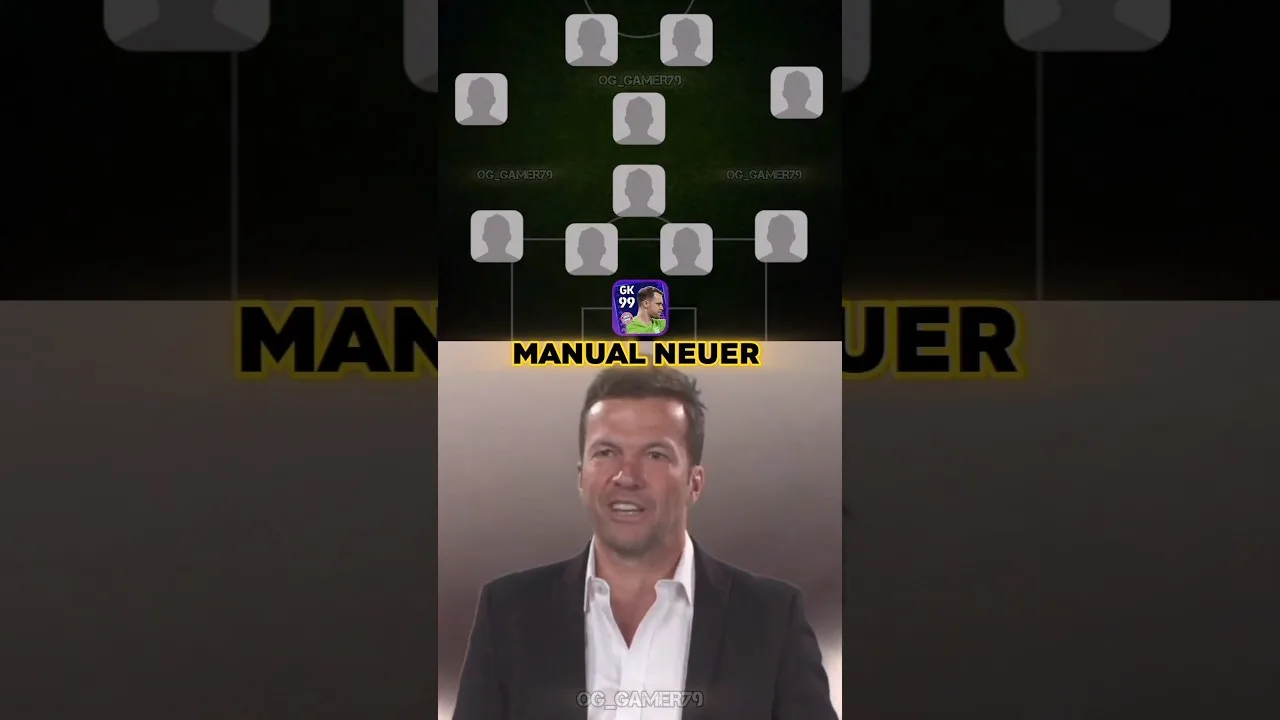 Lothar Matthaus a choisi son ultime Bundesliga XI 😱🔥 # efootball2024 # efootball2023 #efootball
