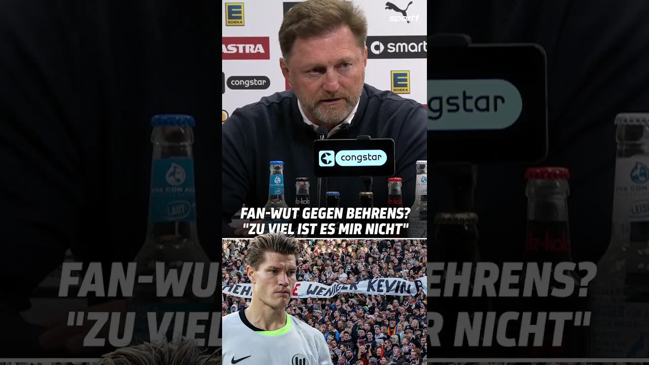 Kevin Behrens bekam im Spiel gegen St. Pauli die ganze Fan-Wut zu spüren…👀 #shorts