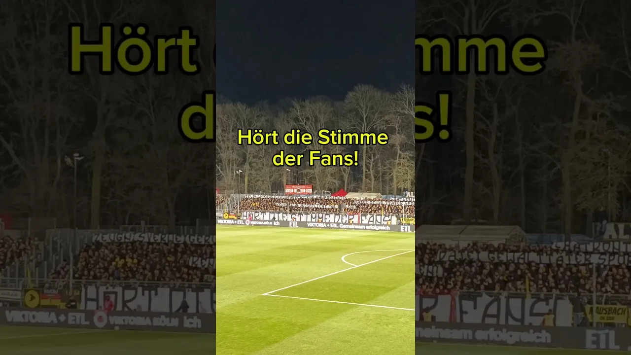 Écoutez la voix des fans! #Football #bundesliga #ultras