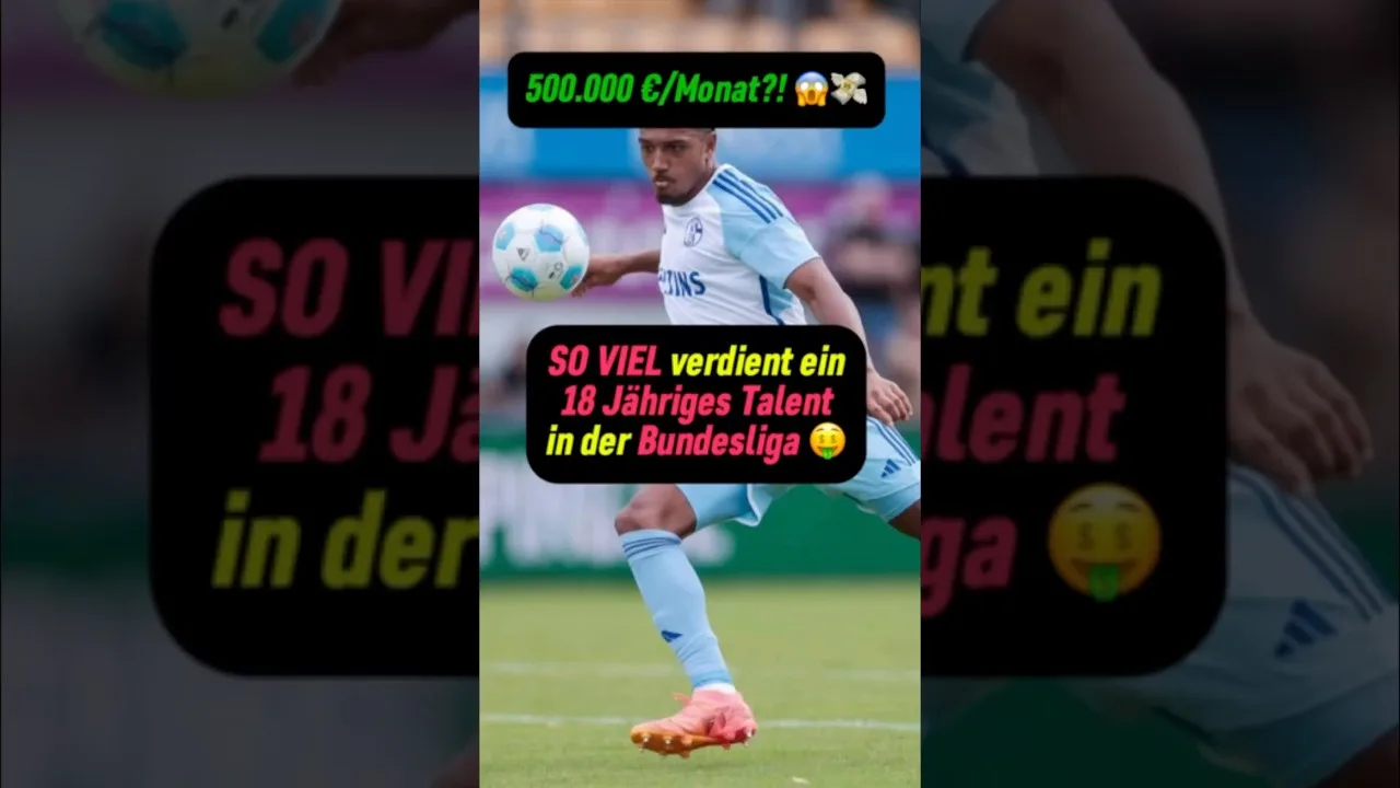 Verrückt! 🤑 So viel verdient ein Bundesliga-Talent mit 18! 🤯💸   #omed #podcast #interview
