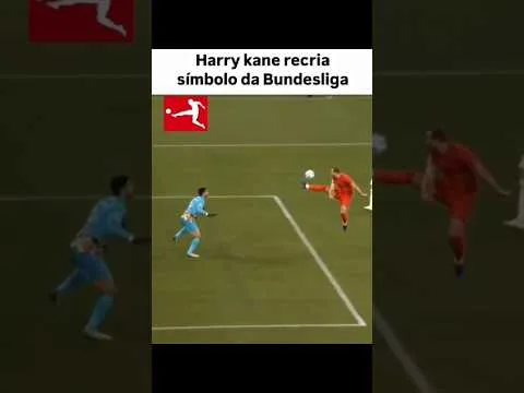 Henry Kane recria símbolo da Bundesliga, que Golaço #bundesliga