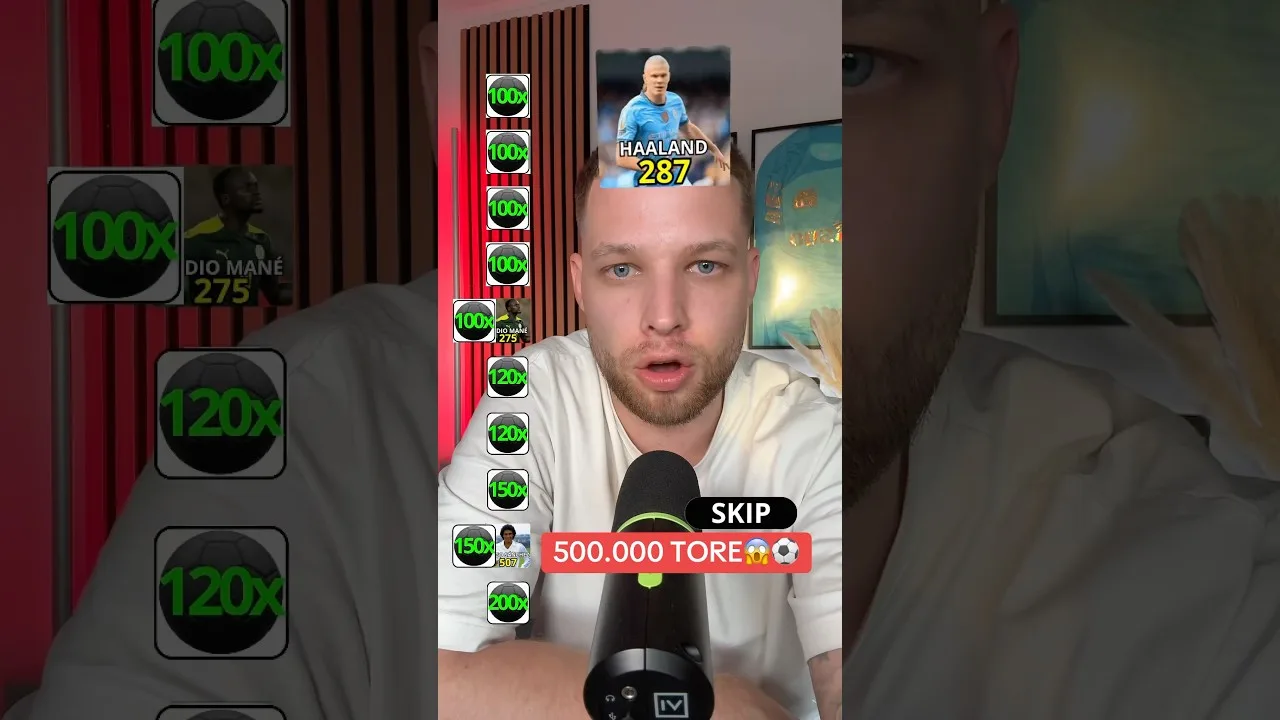 500.000 TORE 😱🔥 #bundesliga #fußball #fussballfans #challenge #cr7 #messi #lamineyamal