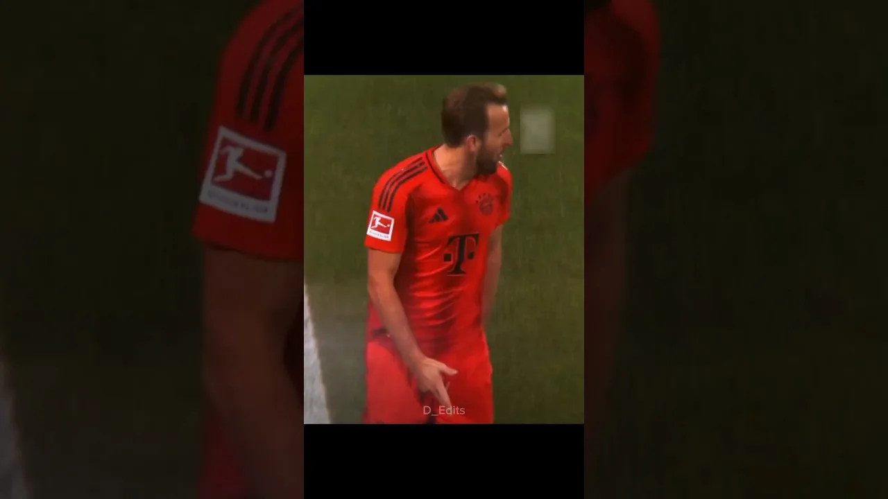 Harry Kane Makes Bundesliga Logo IRL ☠️🔥#shortstrend #harrykane #bundesliga #futbol #edit #trending