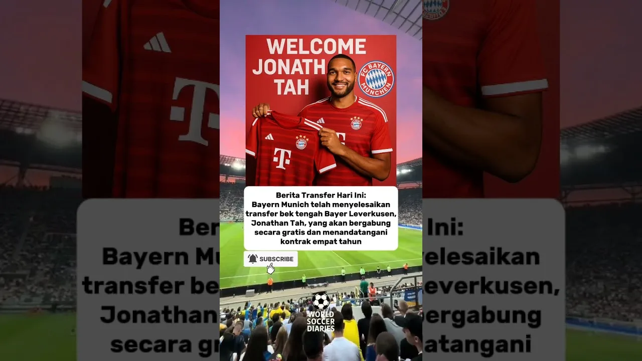 Jonathan Tah Pondasi Baru Bayern Munich untuk Dominasi Eropa » #jonathantah #bayernmunich #bundesliga