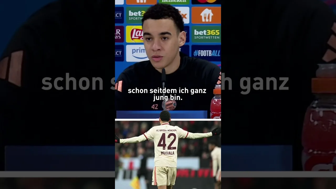 C’est ainsi que Musiala traite de la pression. #yt #shor #fussball #bundesliga