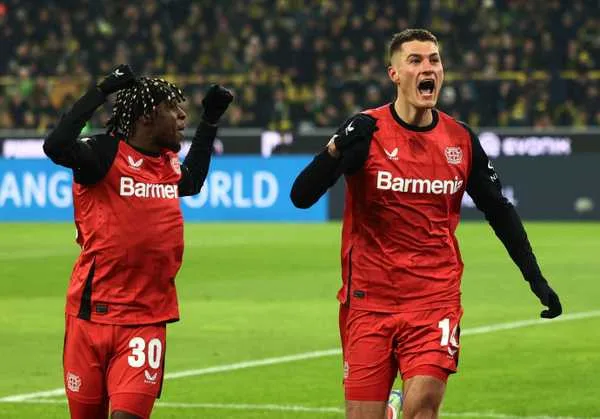 Leverkusen bat le Borussia Dortmund au retour de la Bundesliga dans un match de cinq buts | football allemand