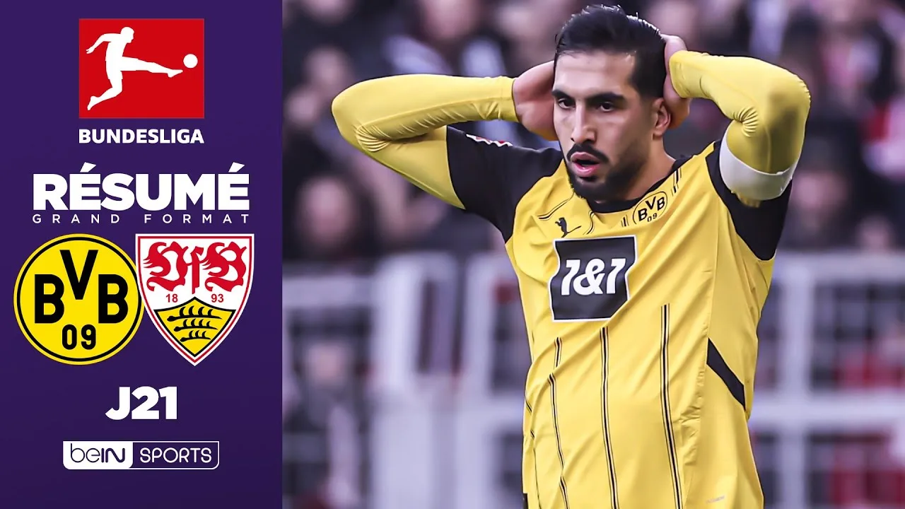 Résumé : Dortmund chute pour la PREMIÈRE de son nouveau coach