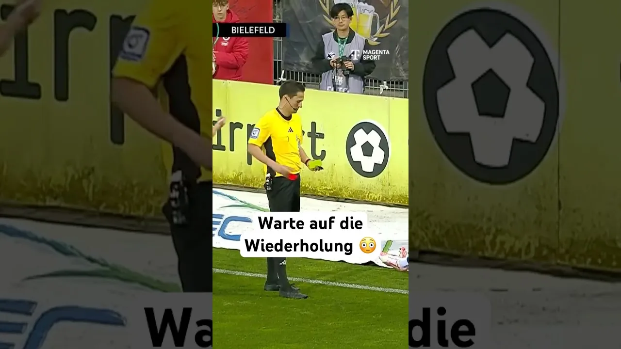 Ganz bitterer Platzverweis 😳