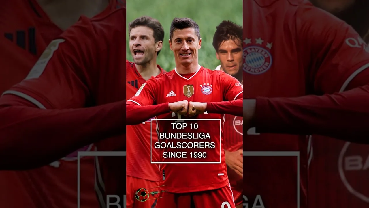 Top 10 de buteurs de Bundesliga depuis 1990 #bundesliga #footballshorts # football # Bayernmunich
