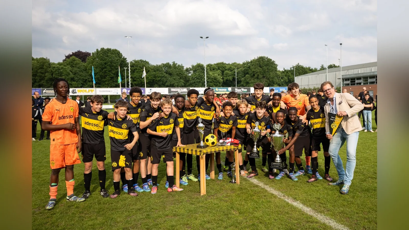 Borussia Dortmund Wint Toparken Tournament U14