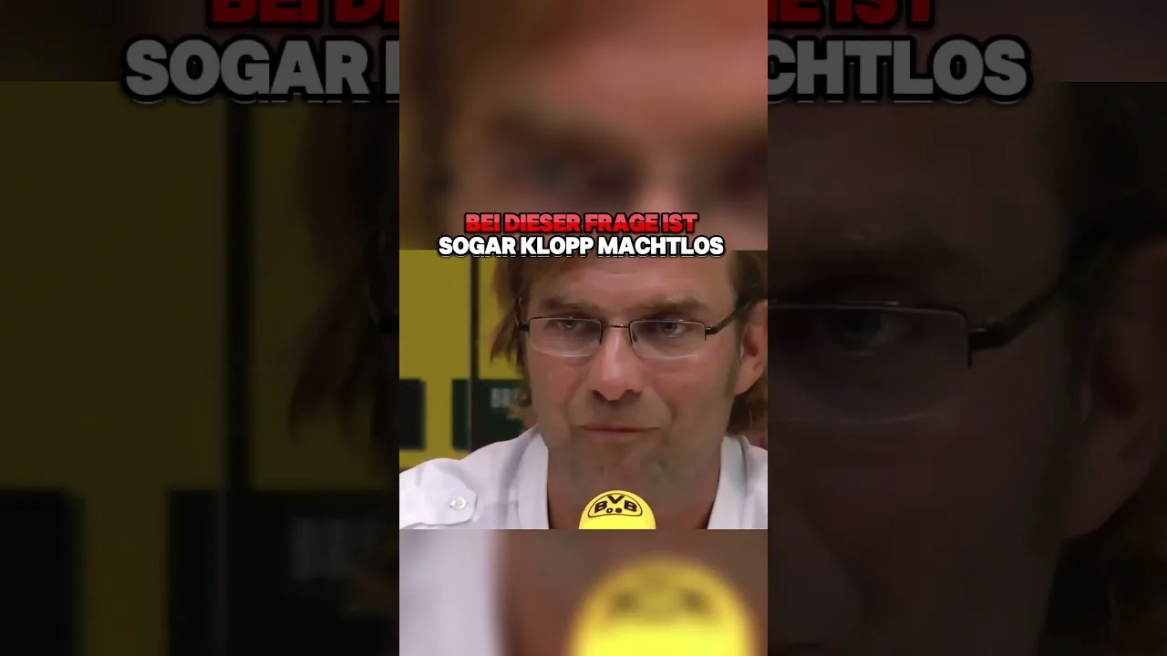 Diese Frage hat er nicht erwartet #bundesliga #klopp #funny #fussball