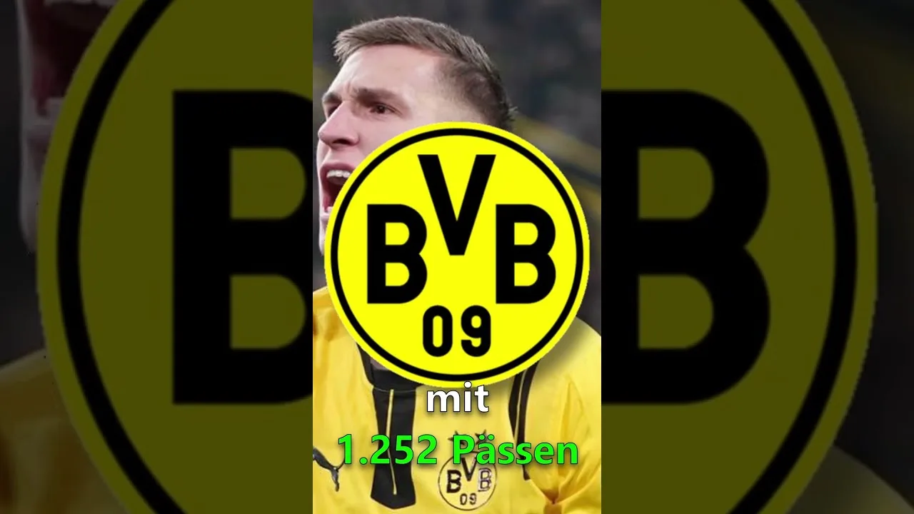 Top 10 Spieler mit den meisten PÄSSEN in der BUNDESLIGA! 👌 #fussball #bayern #fußball #bundesliga