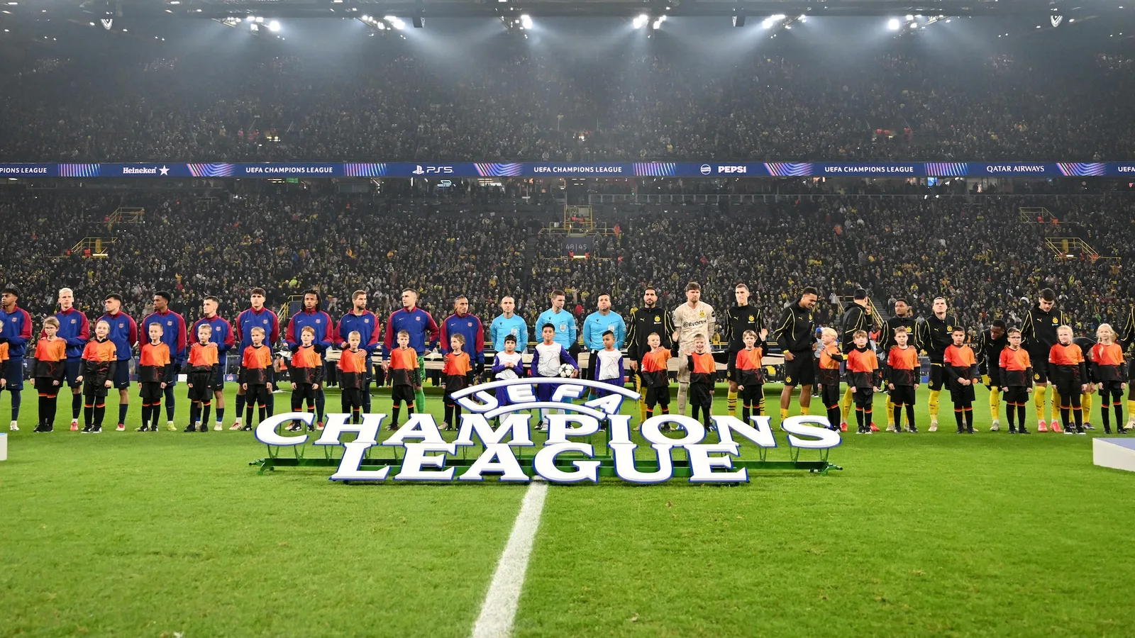 Barcelone vs Borussia Dortmund Facts | Ligue des champions de l’UEFA
