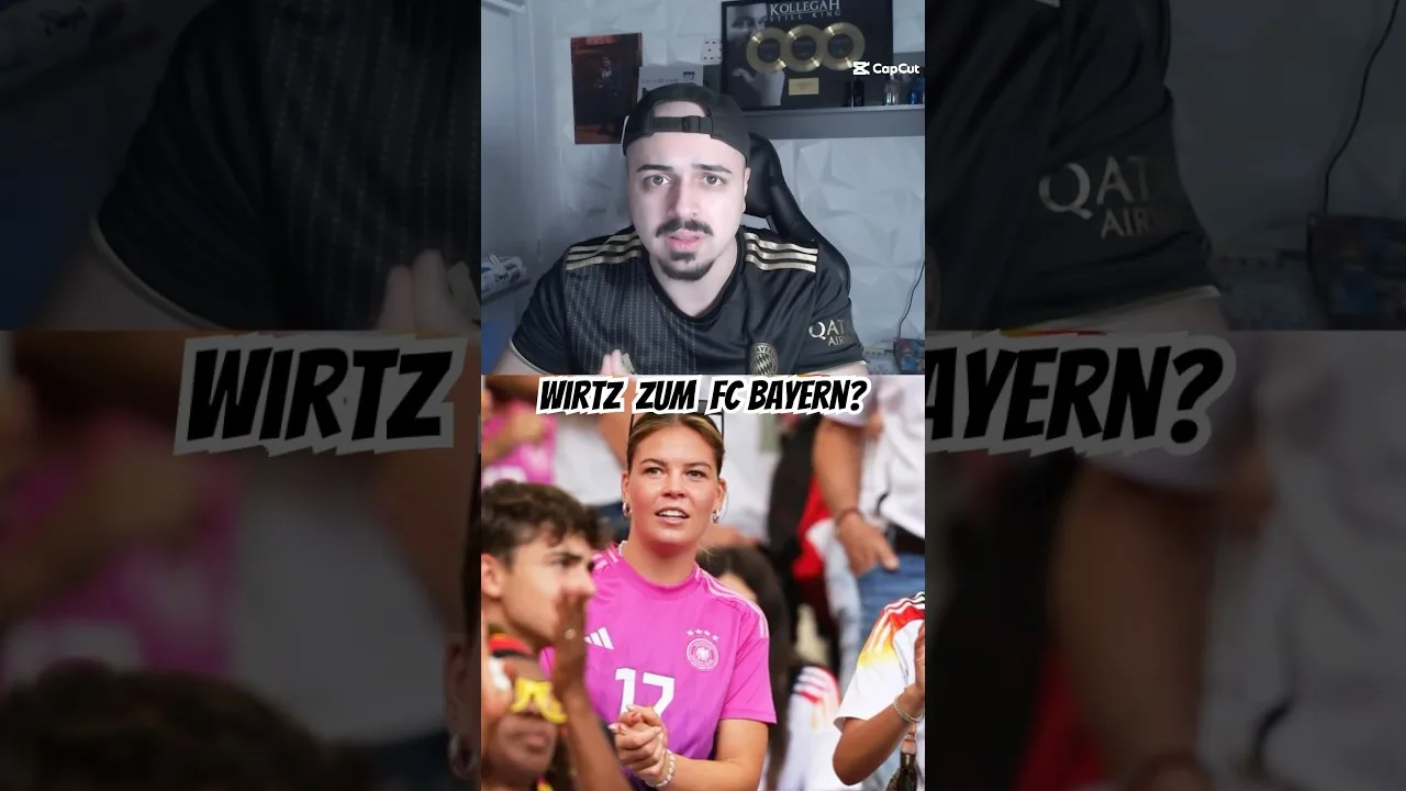 Wirtz zum Fc Bayern?🔴⚪️#bayern #fussballerwelt #fussball #viralvideo #youtubeshorts