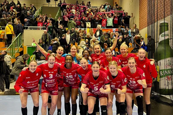 HSG Bensheim (HSG Bensheim/Auerbach) a battu l’équipe leader du Borussia Dortmund dans le handb..