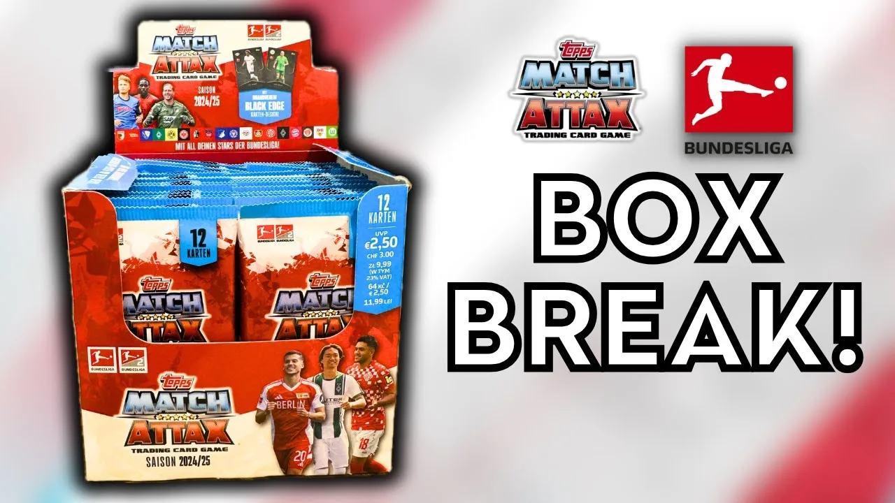 PAUSE COFFRET COMPLÈTE ! | TOPPS MATCH ATTAX BUNDESLIGA 2024/25 | OUVERTURE DU PACK 36 | 100 HITS CLUB ET FLEX TECH !