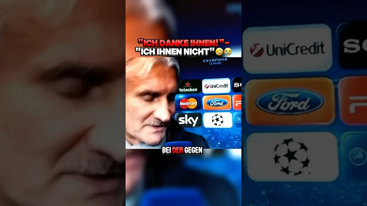 Rudi Völler ist eiskalt😬 #bundesliga #interview #soccer