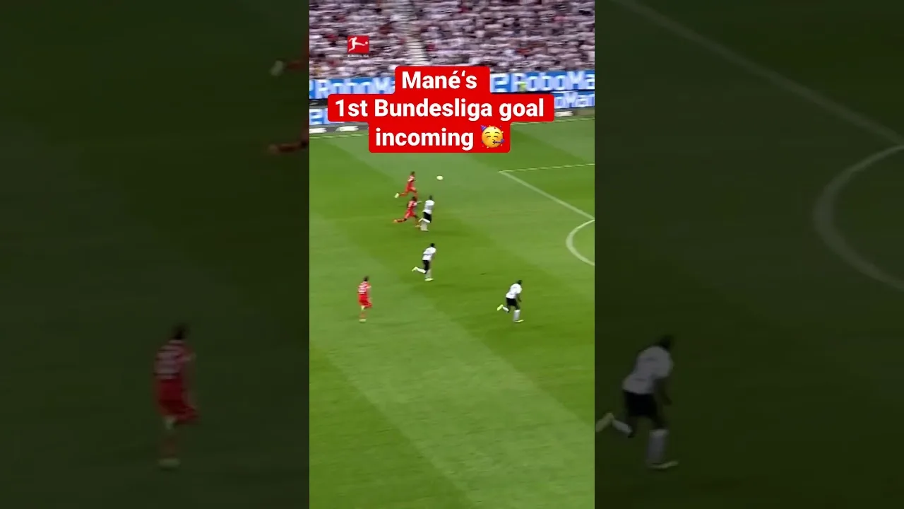 Le 1️⃣er But de MANÉ en Bundesliga ! 🥳