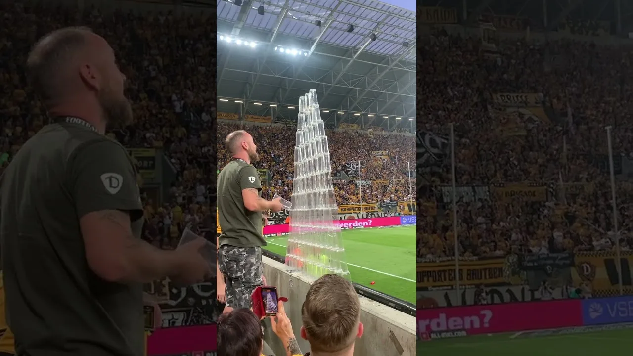Dynamo Dresde | 3ème journée victoire à domicile avec coupe pyramidale 🖤💛