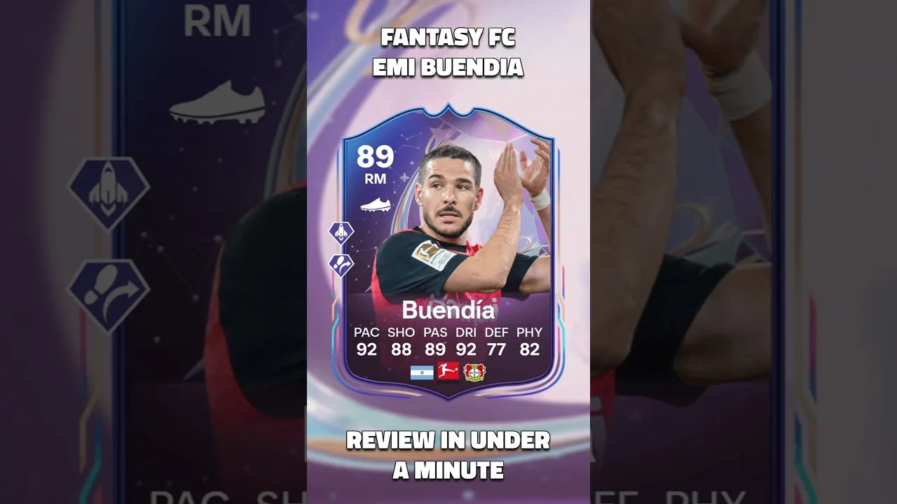 Fantasy FC Buendia review #fc25 #fc25playerreview #buendia #leverkusen #bundesliga #fantasyfc