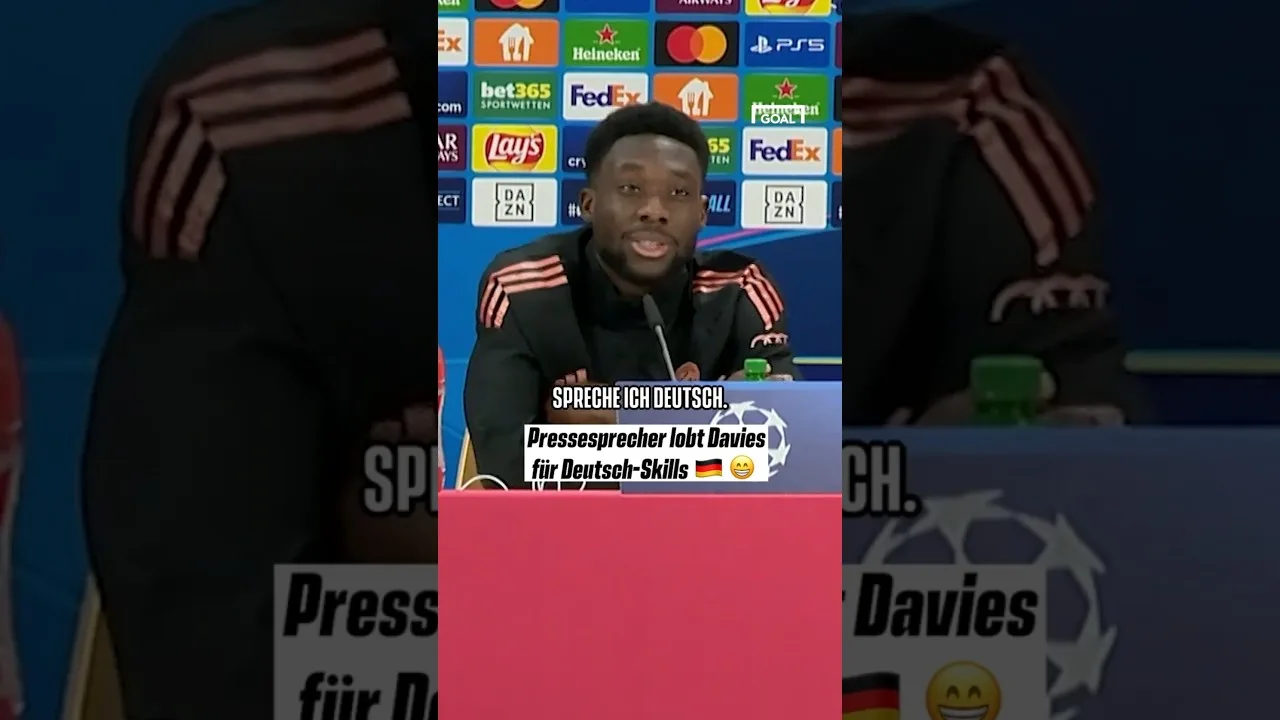 Phonzie montre ses compétences allemandes! 🇩🇪😄 #fcbayern