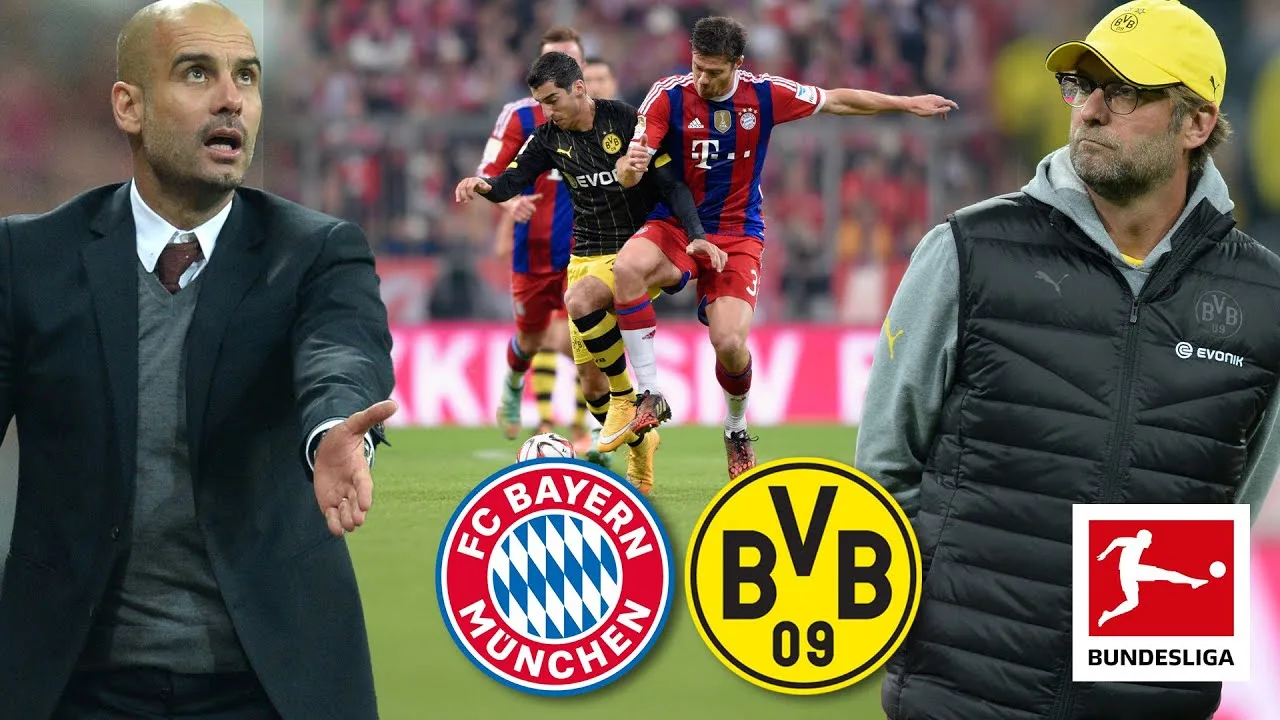 Affrontement entre Guardiola et Klopp dans « The Classic » | FC Bayern contre Borussia Dortmund 2014/15