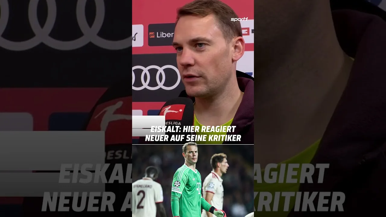 Kritik für seine Leistungen zuletzt? Nicht mit Manuel Neuer!