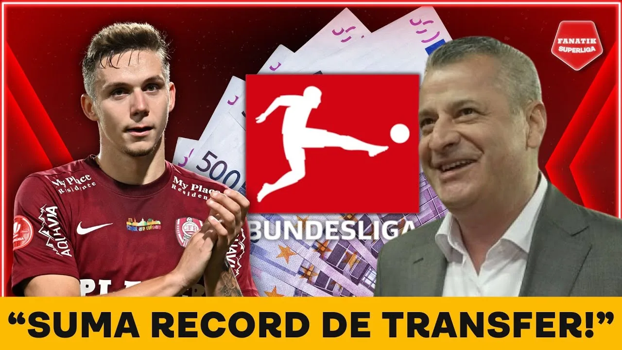 BOMBE! Louis Munteanu, PROCHE DU TRANSFERT EN BUNDESLIGA vers l’ÉQUIPE DE LA LIGUE DES CHAMPIONS !