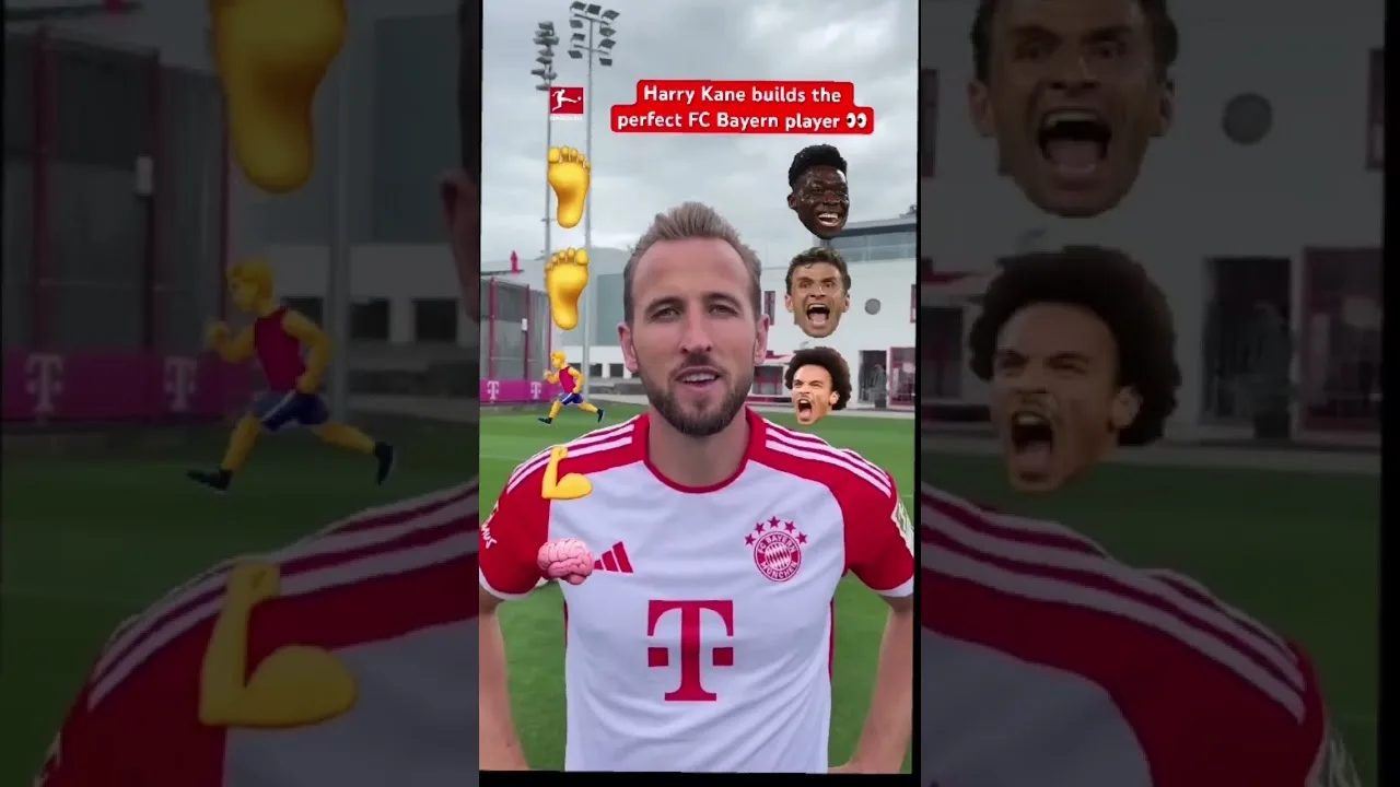 Harry Kane builds his perfectBayern player🔥🤩#football #bundesliga #bayern #harrykane@bundesliga